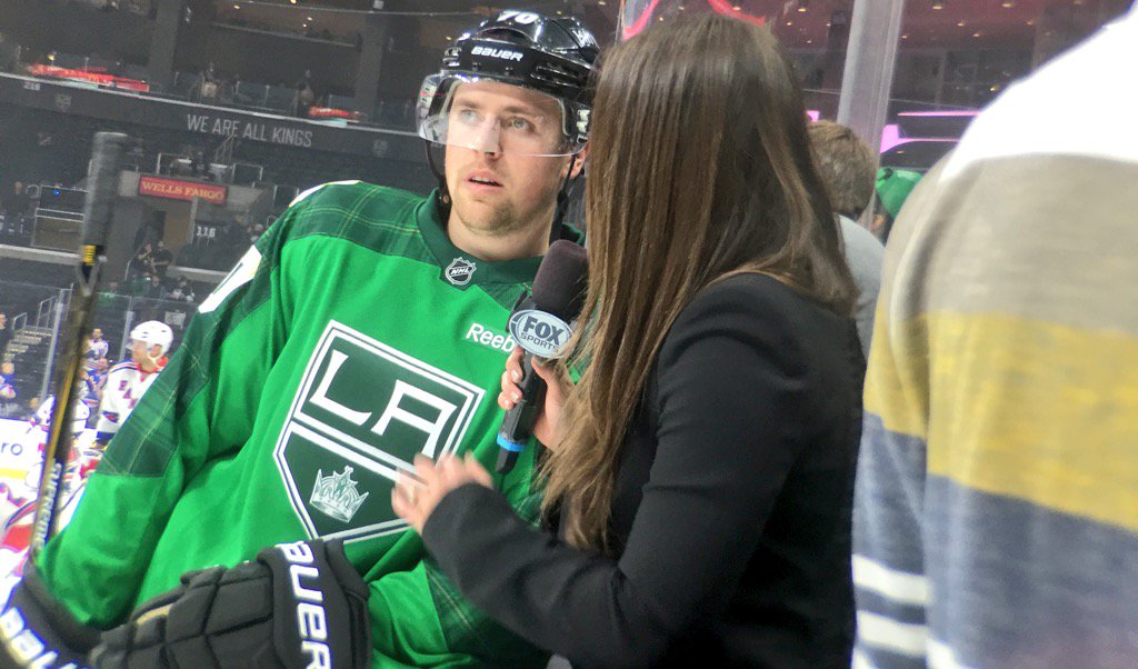 LAKings's tweet image. Pregame Pearson. #NYRvsLAK