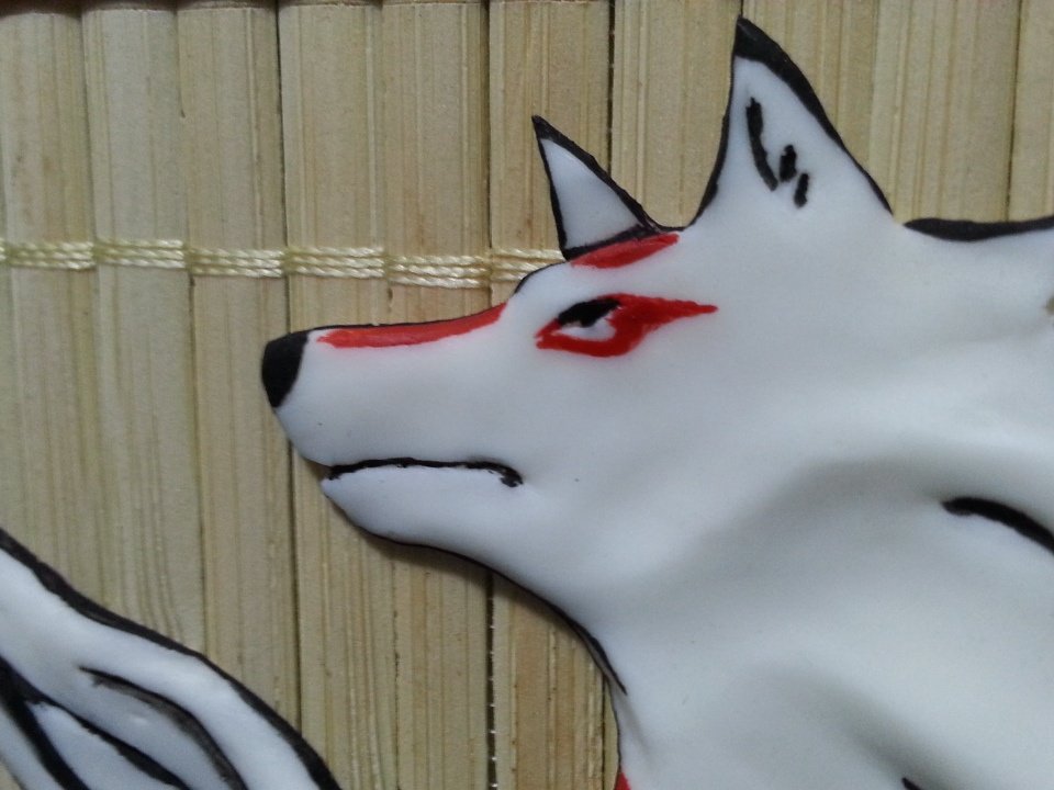 TheMakoMod's tweet photo. Bien, vamos a ir poniendo en venta directa a este dios-lobo de la mitología medieval japonesa.
#OkamiPS2mod https://t.co/pKDEU9euEC