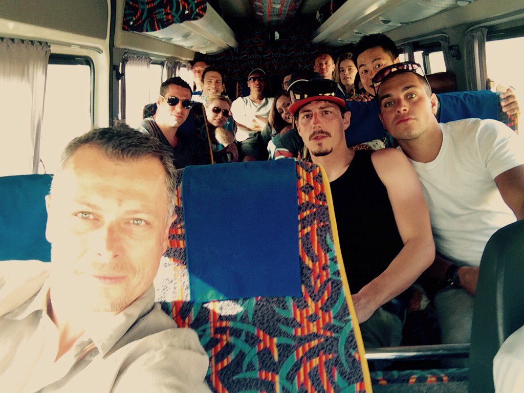 olivstunt's tweet photo. Stunt Crew Film"Spectre"
On the road to the desert !😉 https://t.co/NTPRyUAGMn