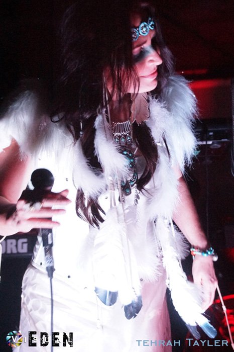 nameoffreedom's tweet photo. The incredible #TehrahTayler as #WhiteBuffaloWoman at #ITNOF launch #Sunday photo courtesy @EdenLake #VisualEden https://t.co/ZK0Tzb0OEM