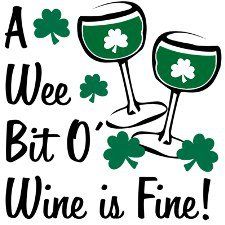 Happy #StPatricksDay! Indulge in our Flagship #Chianti today... maybe more than a wee bit.