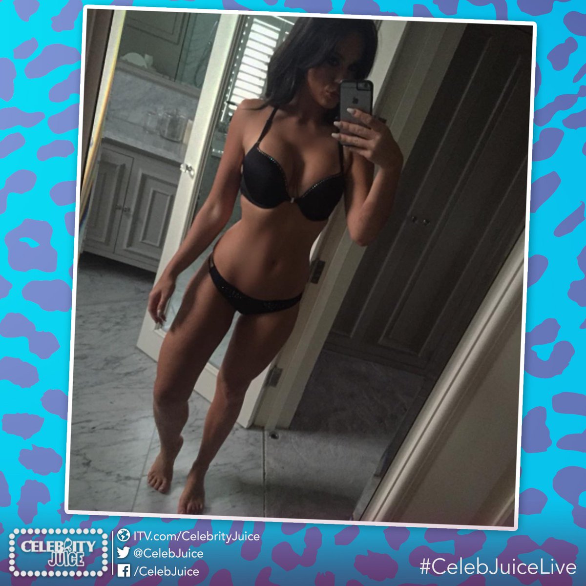 CelebJuice's tweet photo. Here's a pic of @VickyGShore in her pants because it's relevant, not because we're perverts. #CelebJuiceLive https://t.co/4KHfVEn2p7
