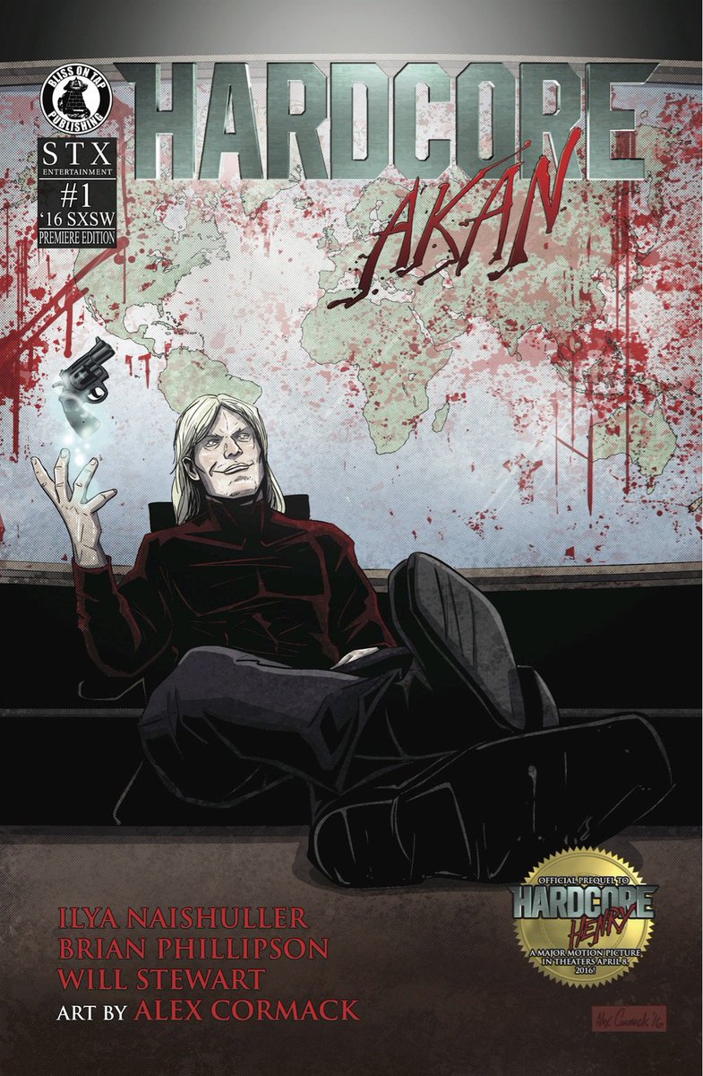 BlissonTap1's tweet photo. Free #HardcoreAkan comics at @c2e2 booth 518 when you hashtag/pics on SM #hardcorefan #hardcorehenry #hardcorecomic https://t.co/kWyfEhZERX