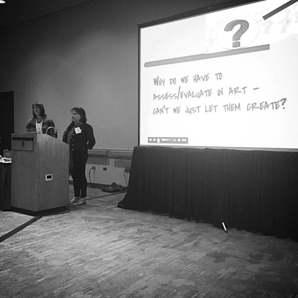 South_Park_Art's tweet photo. So proud of Janet Conlin for presenting @ #NAEA16 ! Proud to be part of such an amazing dept. #engage109 @109Shepard https://t.co/BBd2dz9jaf