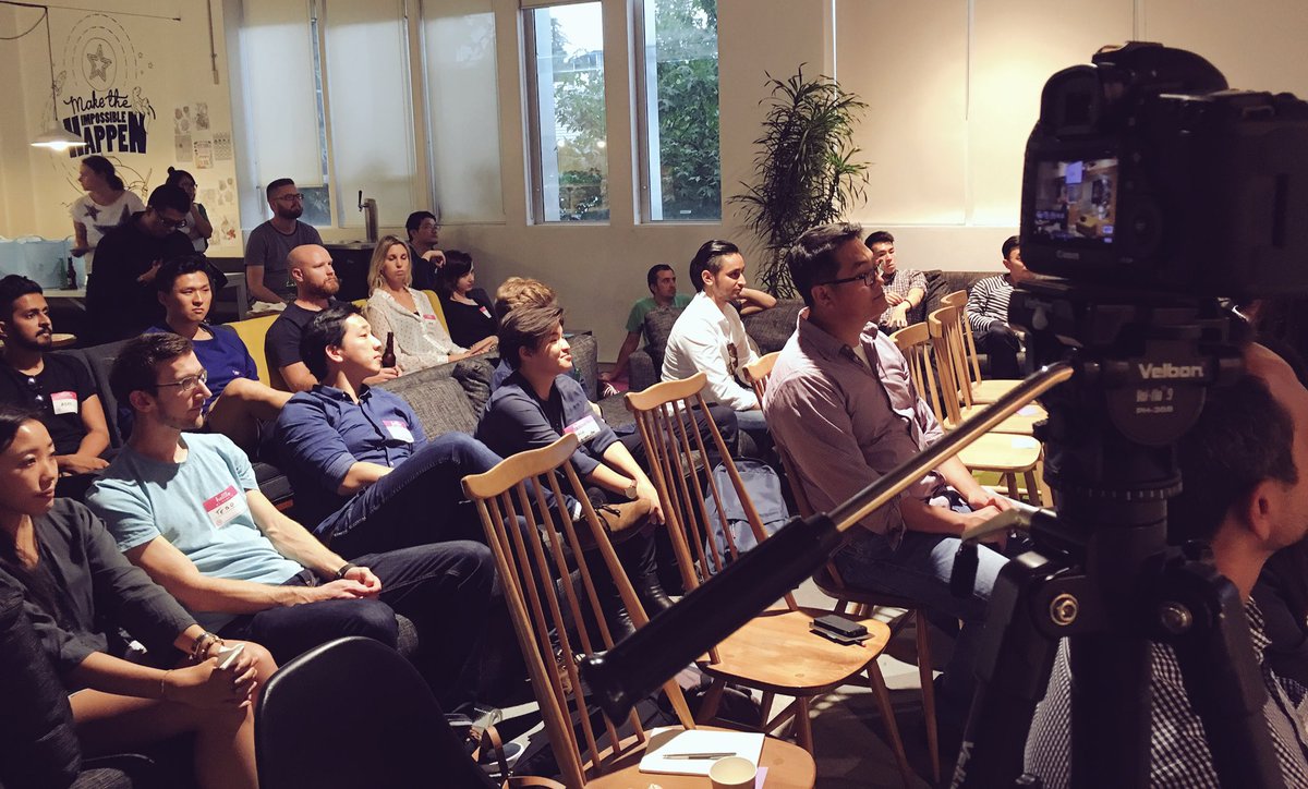 capandshoe's tweet photo. Loved the design @dribbble AKLmeetup last night! Great speakers &amp; hosting #vend #designdistillery #inspiring https://t.co/YwcHHpcJQF