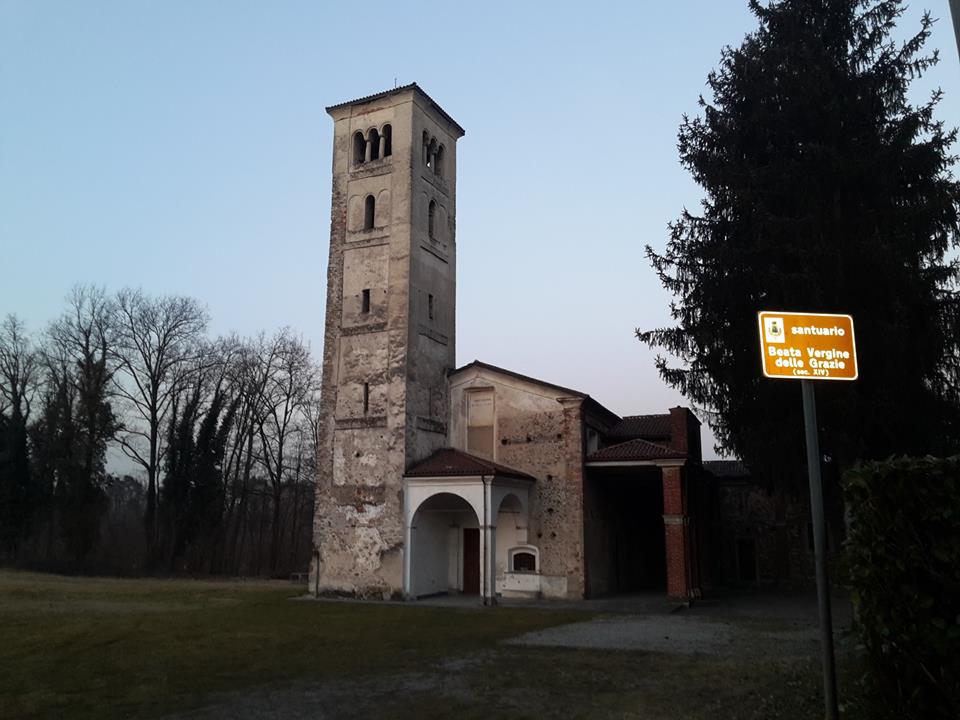 ScalateMania's tweet photo. #Borgoticino #Santuario #SantaMariadelleGrazie #SecoloXIV https://t.co/QewRB0iXu7