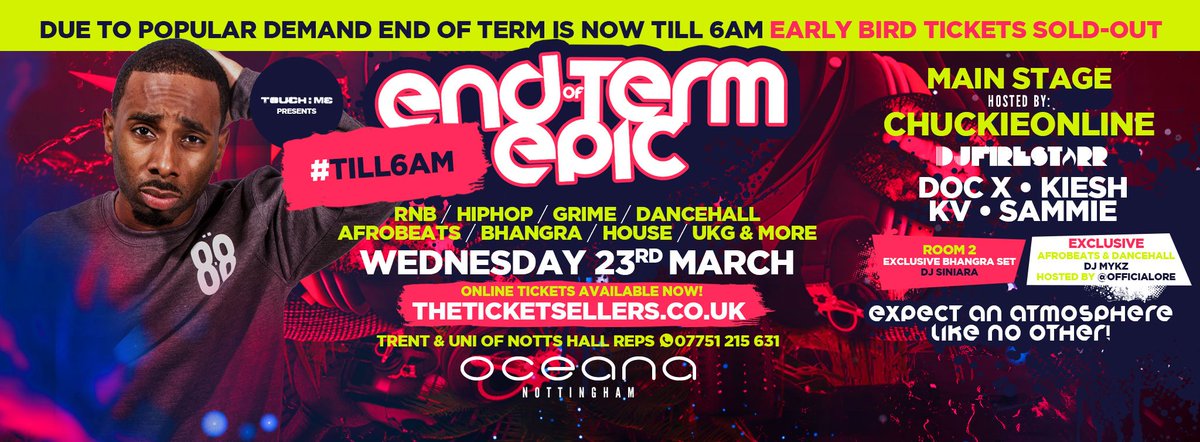 DjFirestarr's tweet photo. Next Wed.... we light it up! #OceanaEndOfTerm https://t.co/COiUsLZMiJ