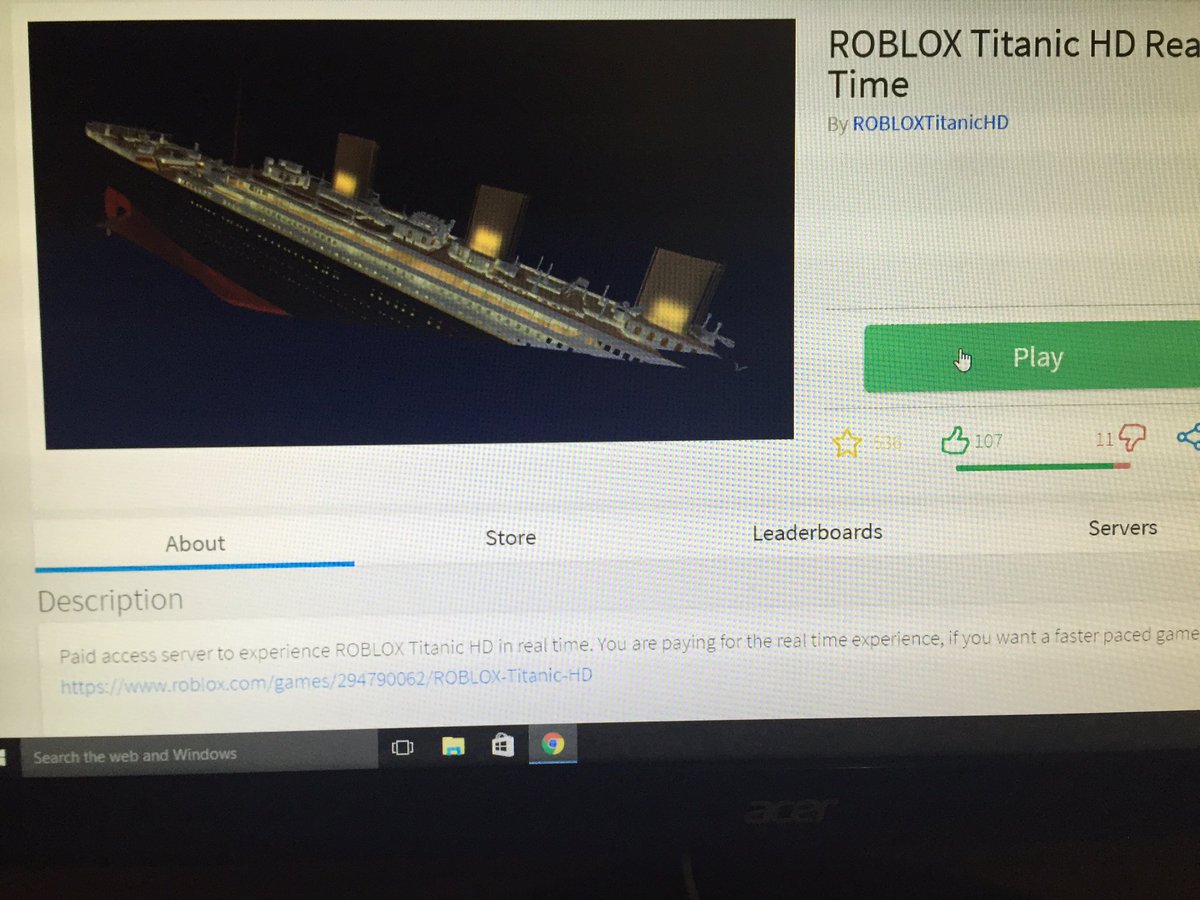 https www roblox com games 294790062 roblox titanic