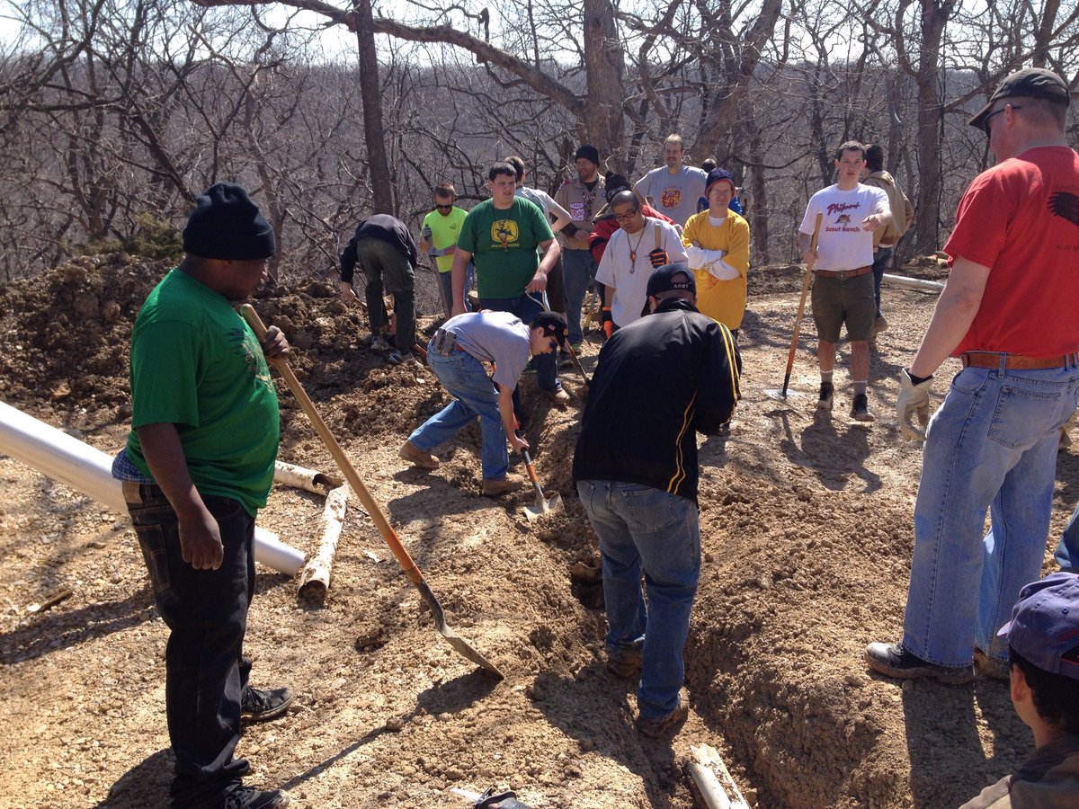 tamegonit147's tweet photo. #TBT #tamegonit Throwback to Whippoorwill Council Ring renovation during the 2014 induction dry run. https://t.co/p9ZHlyDQg1