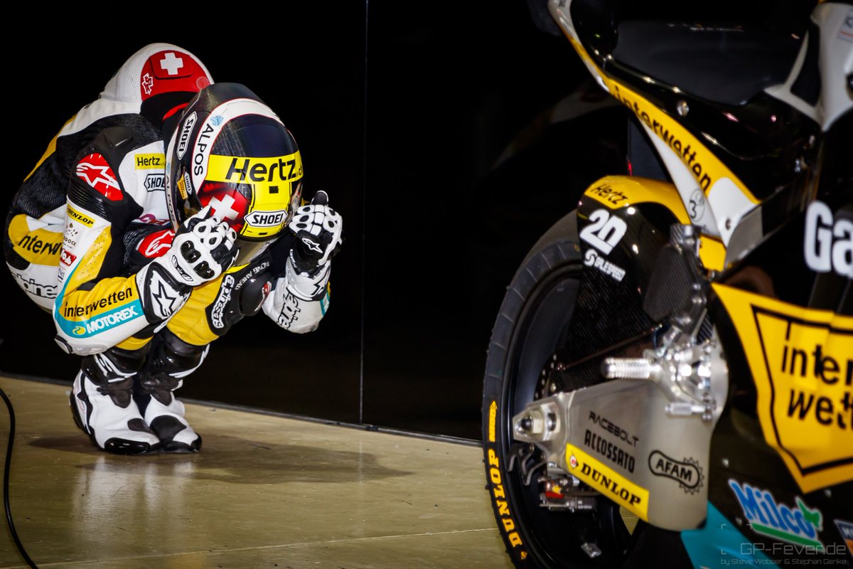 gpfever's tweet photo. @ThomasLUTHI #Moto2 #MotoGP #QatarGP https://t.co/Ad2Mfb0C9c