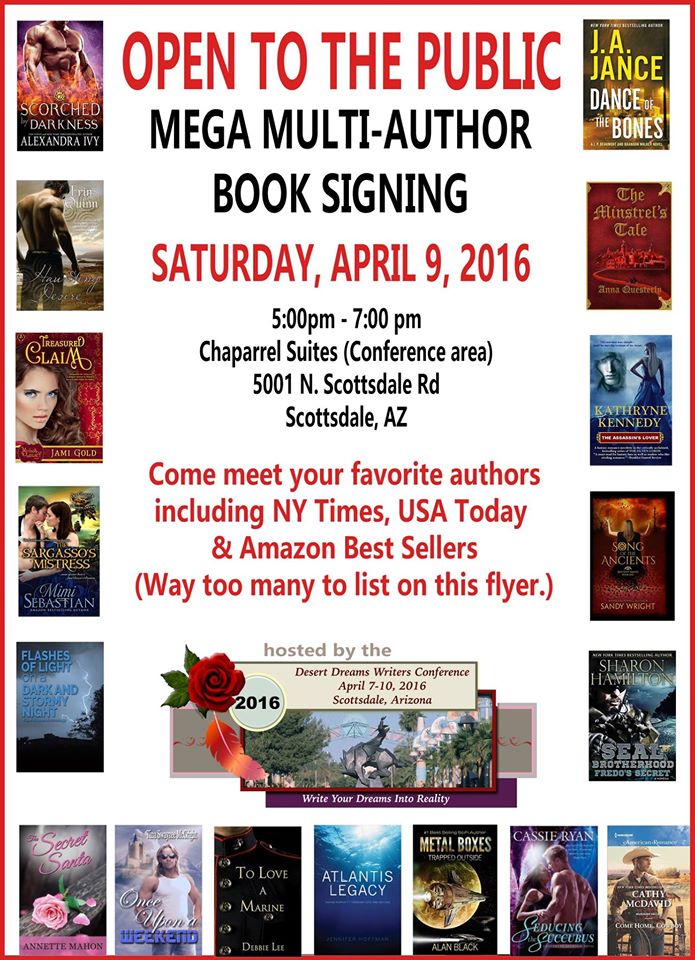 AuthorVSNelson's tweet photo. Mark your calendars @2016DDreams @AlexandraIvy @JAJance @LeslieJonesBks @BarbaraJDuell @HeartmanLisa https://t.co/03nN12HWe2