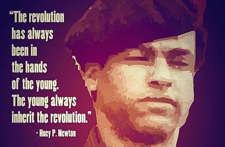 zellie on X: ""The youth will always inherit the revolution"- Huey P Newton #BlackOnCampus https://t.co/tVg3XW9m90" / X