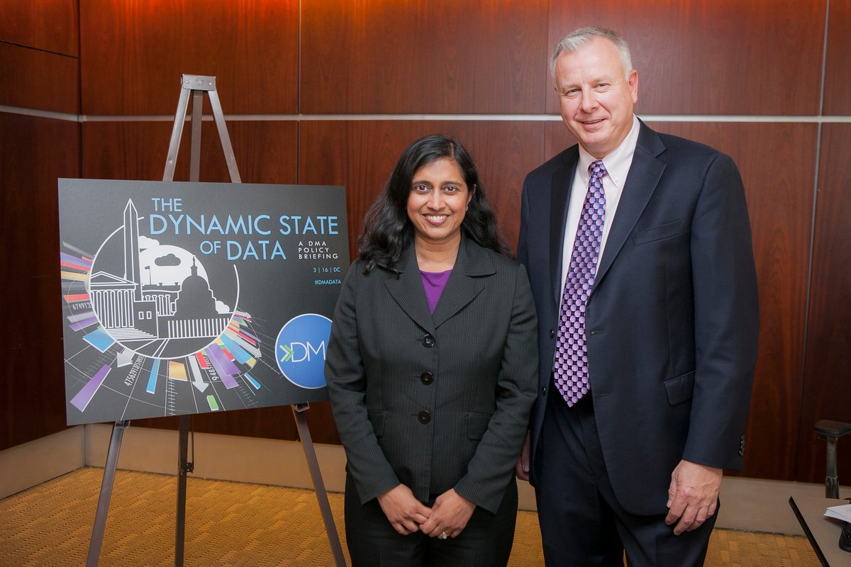 TJBenton's tweet photo. Great meeting @FTC's Maneesha Mithal, who talked on #IOT security concerns. Vital to secure consumer info. #DMAData https://t.co/MvSOhqDOyi