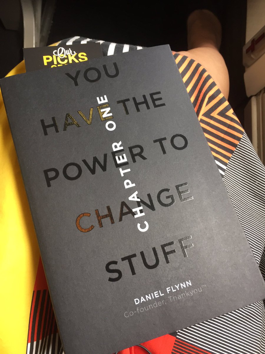 kkplanner's tweet photo. Just picked this up at Sydney airport. Promises to be an inspirational read @thankyou_AUS
It's time to #changestuff https://t.co/YD8isMs72j