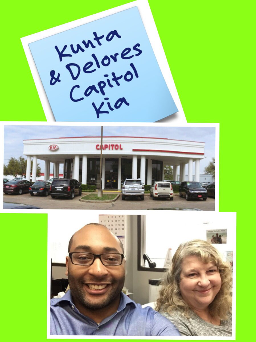 AIBinc's tweet photo. Happy St. Patrick's Day @capitolkia @kuntaevans & Delores #whereskunta #kuntafun #aibtexas #aibautomation #webdealer https://t.co/DJnhmjtghK