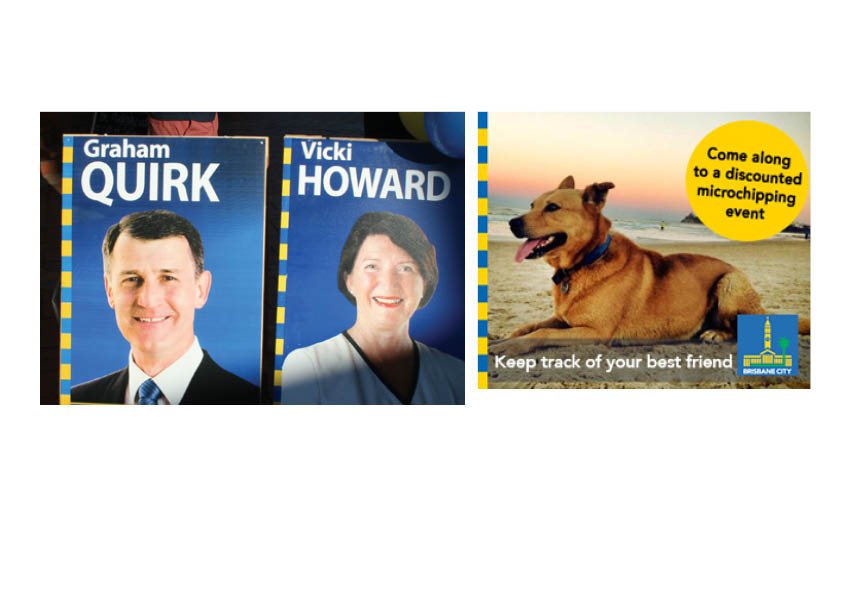 drongojourno's tweet image. Still to make up your #brisvotes mind? It&apos;s against council rules to use its branding image for political purposes!