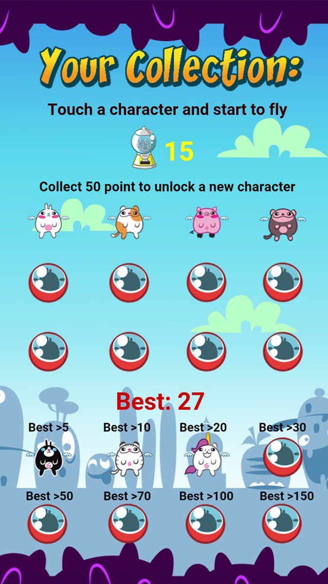 Time2WakeApp's tweet photo. HopHopfly is a #free #highscoregame. #hop and #fly in #Top10, #unlock new #characters and #share your #bestrecords https://t.co/DGjgqB1lbb