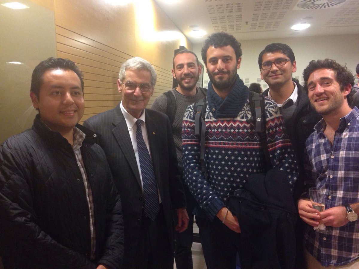 abadmiguel's tweet photo. Hoy con Prof. Robert E. Lucas, después de su Lecture "What was the Industrial Revolution" @barcelonagse #gselecture https://t.co/m6Xr42g0Lc