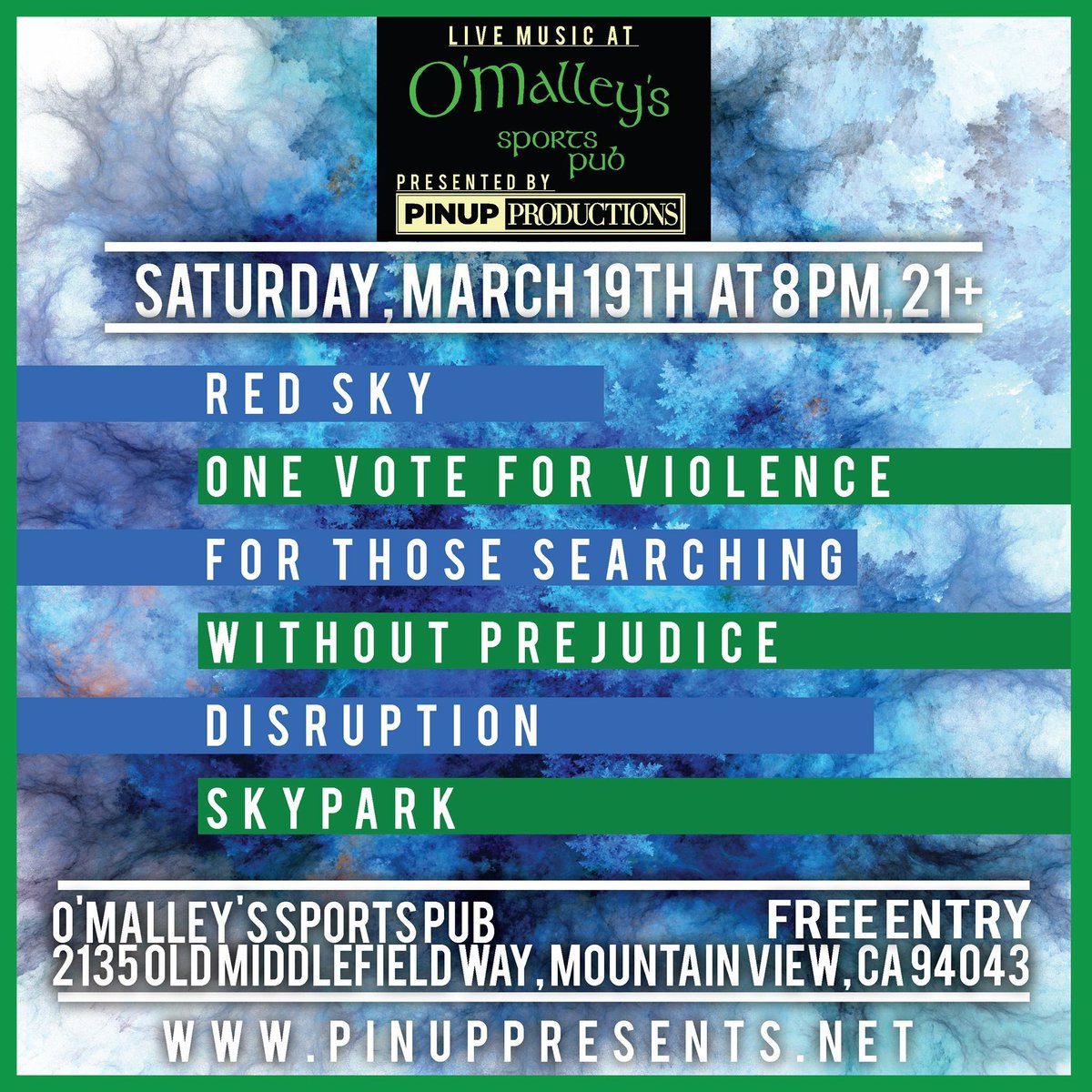 JoelCupcake's tweet photo. 3/18 @AsterionShred *FREE
3/19 @thehometeamnw *21+
3/19 @RedSkyUS *FREE 21+
3/24 #Drowning 
https://t.co/NDmfbAvBtn https://t.co/WbP4TTogib