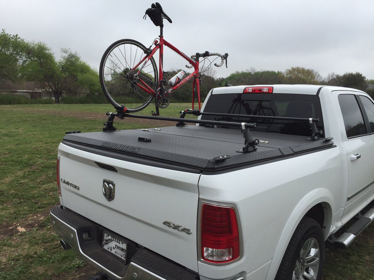 diamondback truck cover bike rack