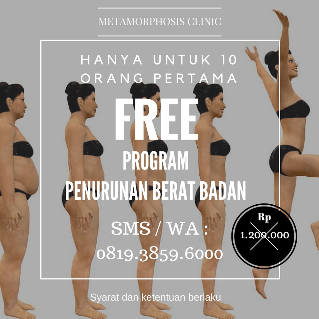 astie_dr's tweet image. Promo hari ke 2 buat yg OBESITAS
Cukup dengan follow ig: metamorphosis clinic, tweeter:  @astie_dr
#tipslangsing