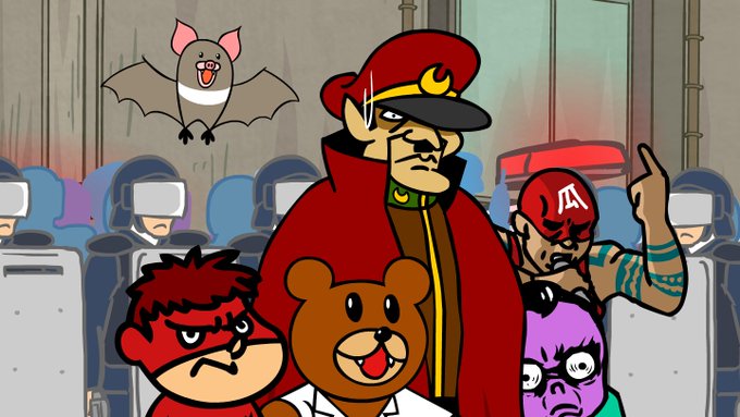 吉田 鷹の爪団 本物 Tv新シリーズ 秘密結社 鷹の爪 ゴールデン スペル 絶賛配信中 Yoshida Justice 16年03月 Twilog