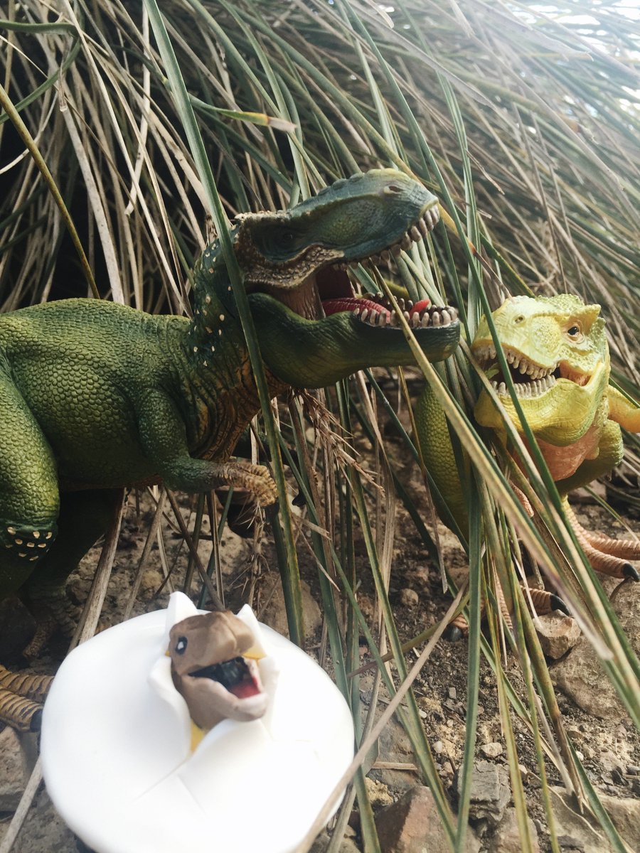 melbournemuseum's tweet photo. #ThomyandTimmyTrex are excited about #JurassicWorldTheExhibition hatching tomorrow! https://t.co/CXjb1kApc5