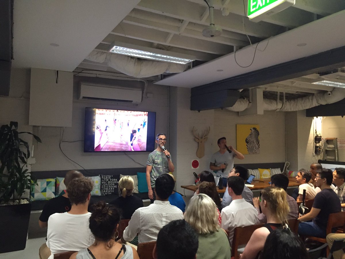 Fishburners's tweet image. Fishburners new startup @Glomad_yoga pitching for the first time at our #fridaypitchesanddrinks