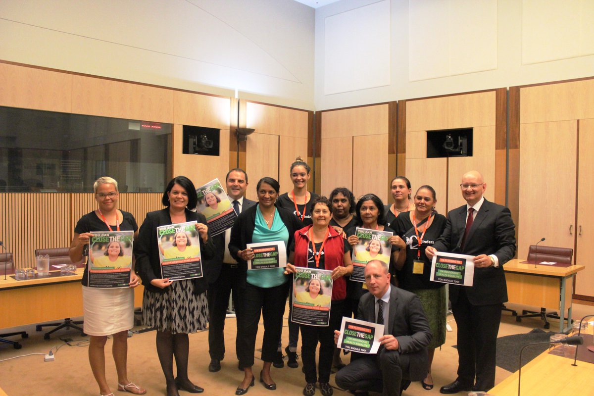 A snap from yesterday morning's #CloseTheGap event in Parliament House. The Govt. are committed to Closing the Gap.