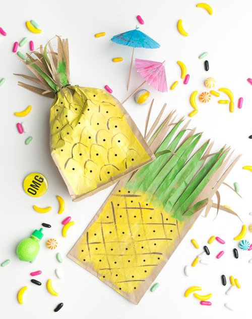 ¿Qué tal si, en vez de comprar, tú misma haces los #favors para tu fiesta de cumpleaños? #HawaiianParty