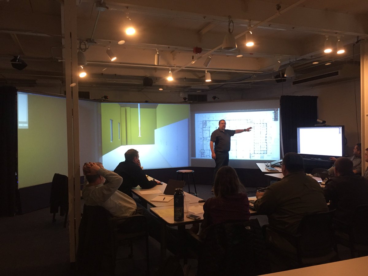cic_pennstate's tweet photo. @DPRConstruction led prevention thru design review in the #IConLab today for Penn State Ag Eng Bldg. Great meeting! https://t.co/4sG98GgX4O