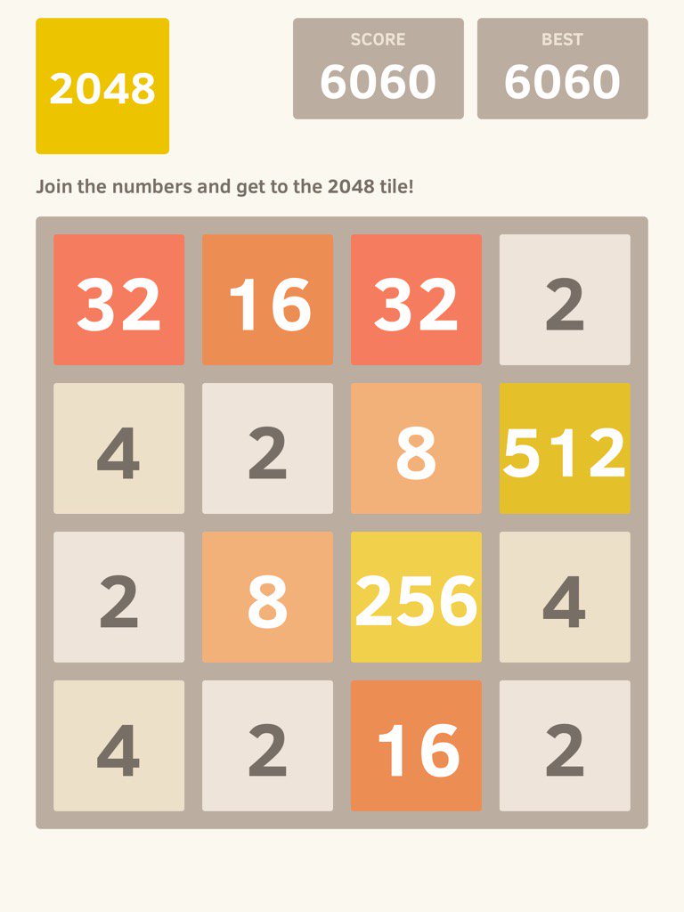 AlphaAnime_N's tweet photo. I scored 6060 points at 2048, a game where you join numbers to score high! @2048_game https://t.co/w4fDcaKQMR https://t.co/JS0K8IHwKC