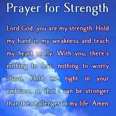 #PrayerForStrength 👏🏾