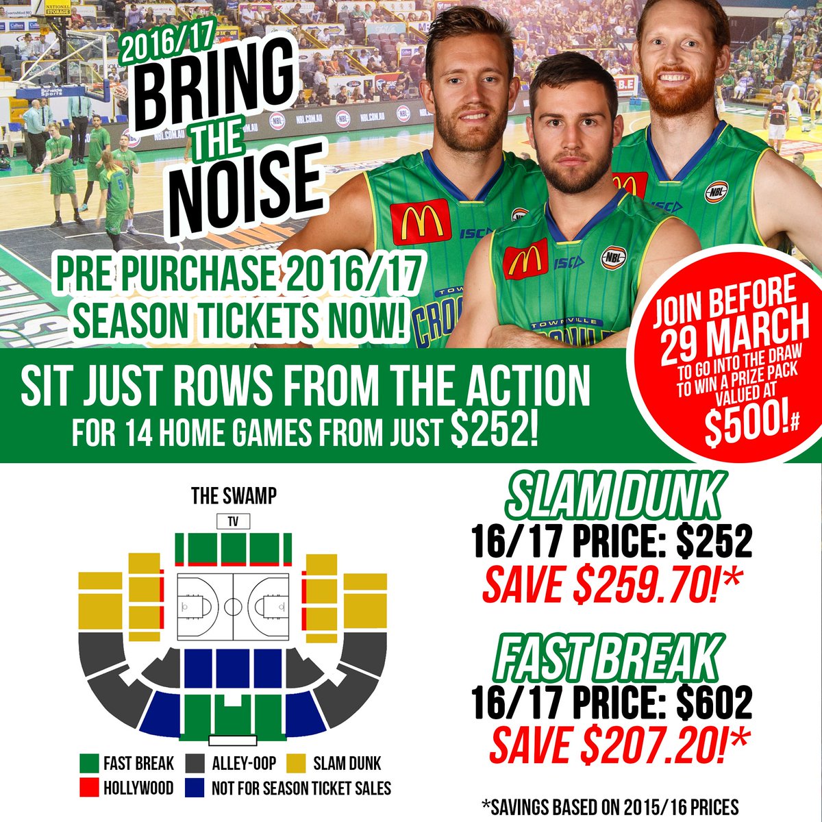 2016/17 SEASON TICKETS AVAILABLE NOW! To join or renew, visit: bit.ly/2016-17SeasonT…