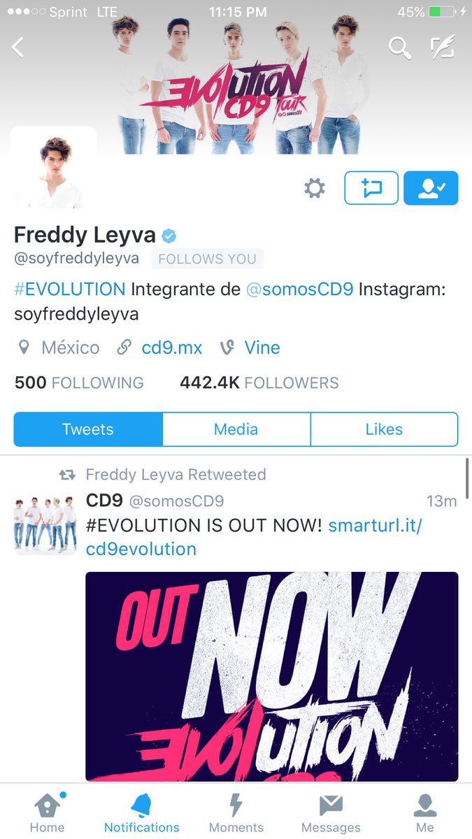 CD9USACREW's tweet photo. @soyfreddyleyva WE LOVE YOU FREDDY❤️❤️❤️❤️😊 https://t.co/YALVh8Yk6a