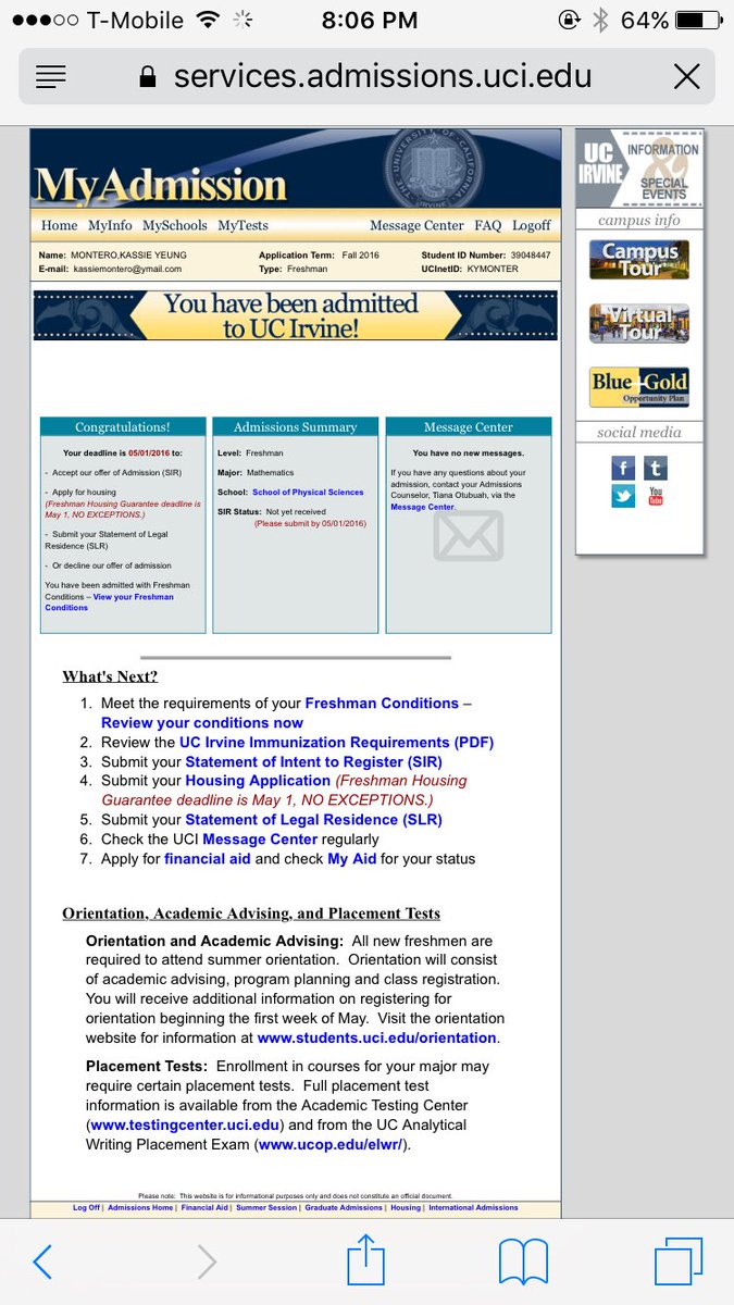 kassieyeung's tweet image. All the stress today paid off😭 UCI 🤘🏻‼️ #2down