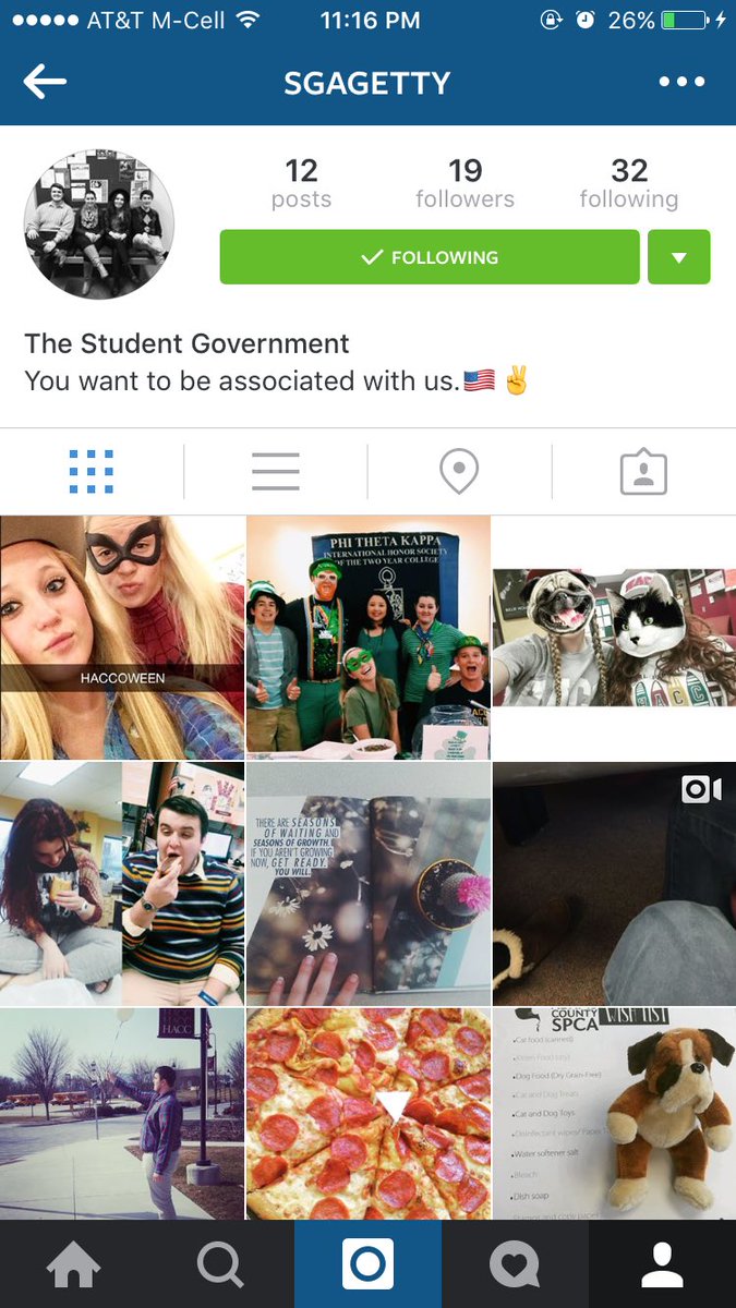 Did you know we have our own Instagram page!? Follow us on Insta @ sgagetty 📸