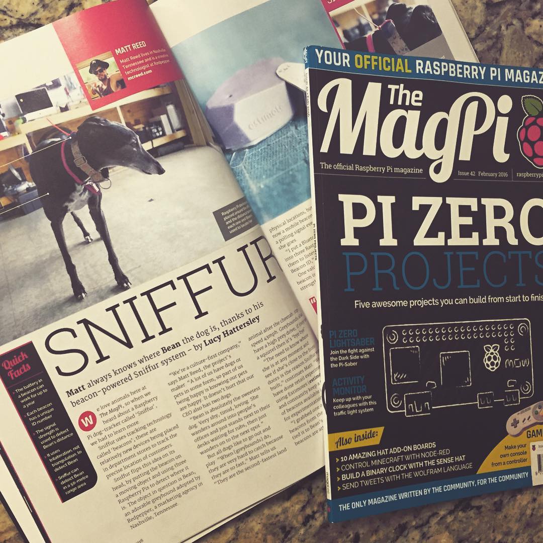 mcreed's tweet image. Beeeeeeaner is smiling so hard right now! #notreallife #ismilehardtoo #greyhound #raspberrypi