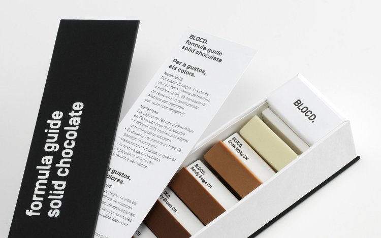 camparired's tweet photo. Pantoneカラーガイドのチョコレートボックス「Chocolate Pantone」。バルセロナのデザインオフィスBLOCDより。https://t.co/x2D74i48uG https://t.co/31wBDx7GvJ