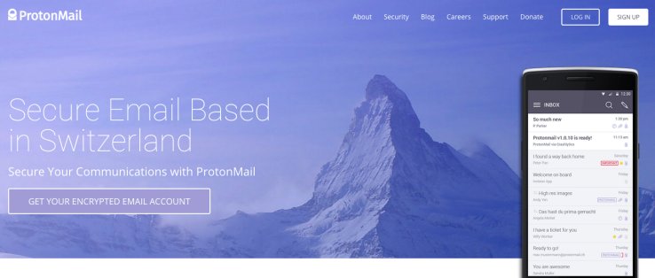 암호화한 이메일 서비스 ProtonMail, 이제 베타 떼고 iOS와 안드로이드 앱과 함께 일반에게 공개
goo.gl/wktKhZ