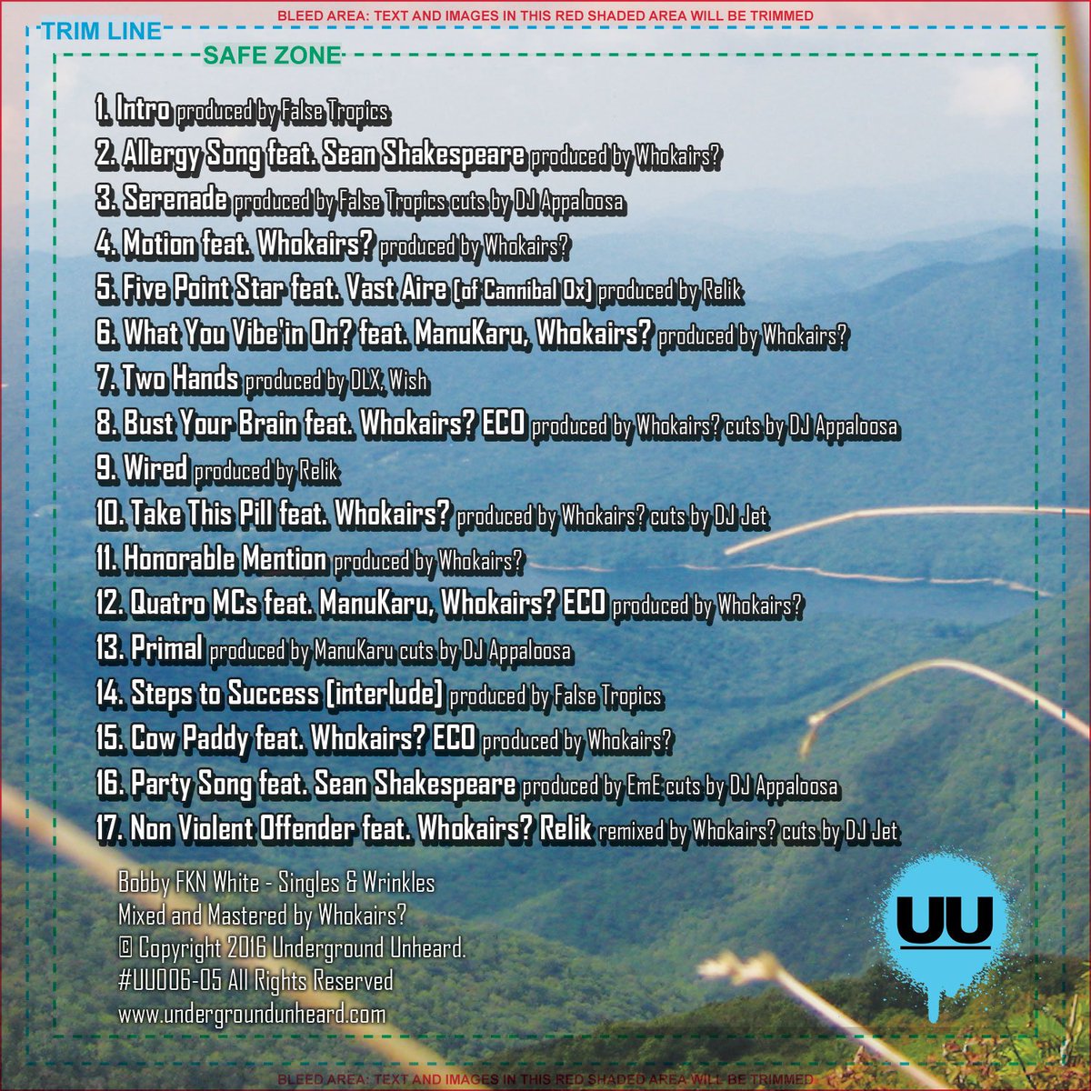 #hiphop #album #singsnwrinks drops in 4 days w/ <a href="/EricAppaloosa/">Eric Helsley</a> <a href="/JetMusake/">DJ J3t</a> <a href="/_Whokairs_/">Whokairs?</a> <a href="/seanshakespeare/">Sean Shakespeare</a> <a href="/DLXBeats/">Drew Peterson</a>