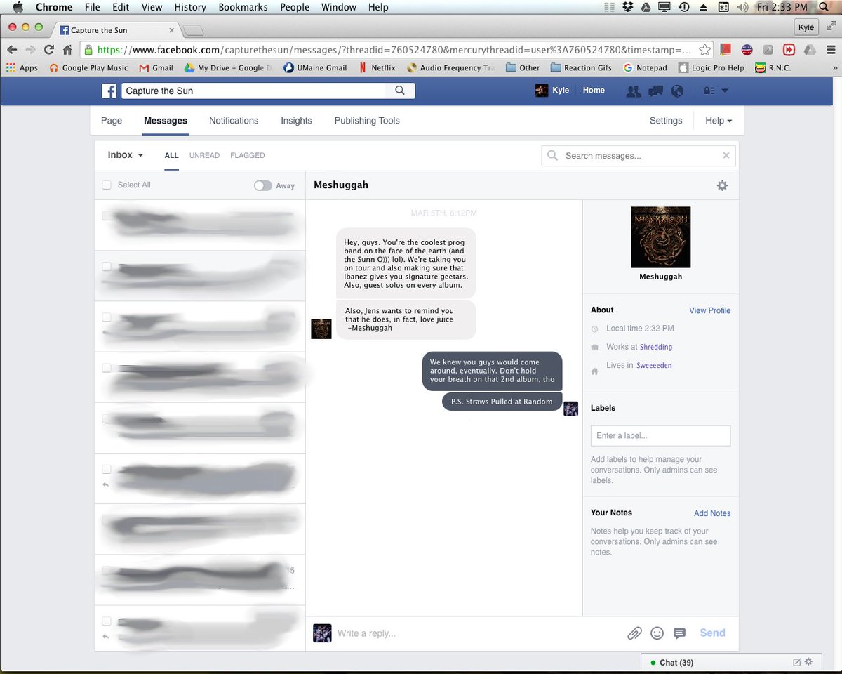 Trve life: I'm in a prog metal band