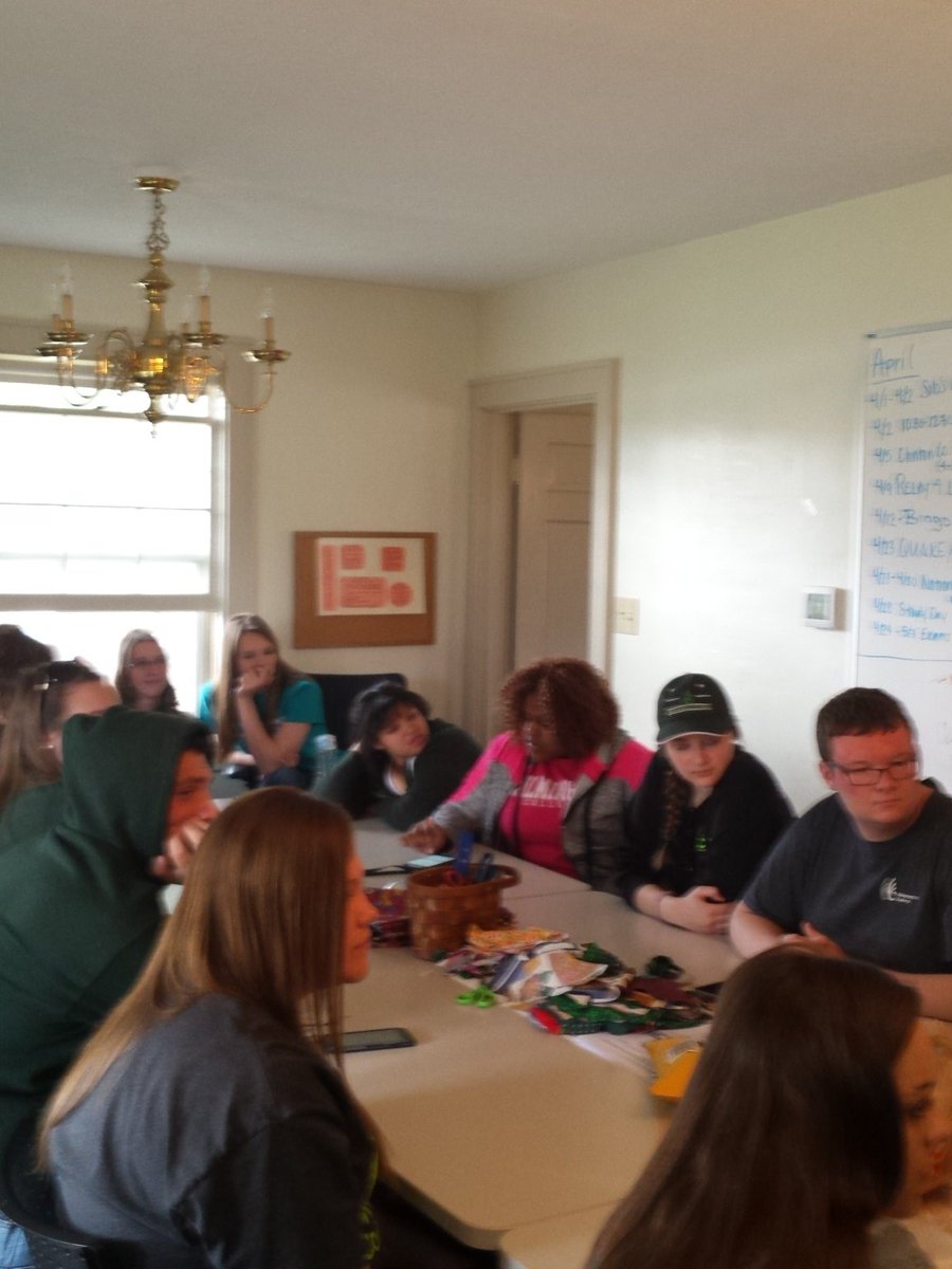 tllydy's tweet photo. First training with the Orientation Welcome Leaders "OWLs" #RootsOfWC @WilmingtonColl #WeAreDubC https://t.co/Z5V78HVK1V