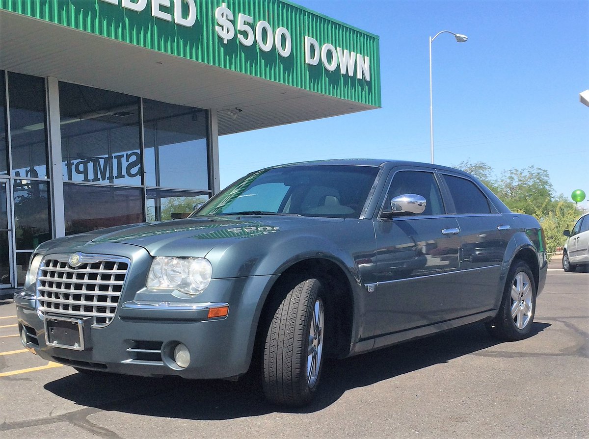 SimpleArizona's tweet image. #ASU #Phoenix #Tempe Come test drive this beautiful 2006 Chrysler 300 &amp;amp; drive away with just $500 due at signing!