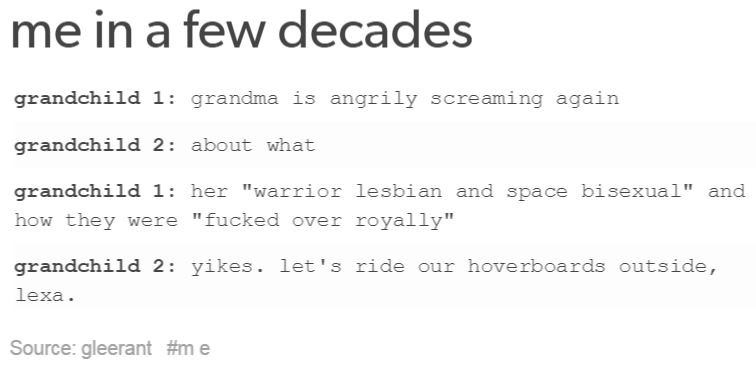 happykt's tweet photo. A sad but funny one on #LGBTfansdeservebetter #Lexa #lexaforme https://t.co/oxmHXicey5