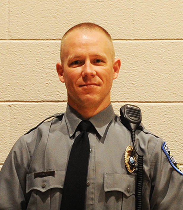 WaltersState's tweet image. Chris Ball of @KingsportPD received the Tennessee Association of Chiefs of Police Award. #Academy #Class99