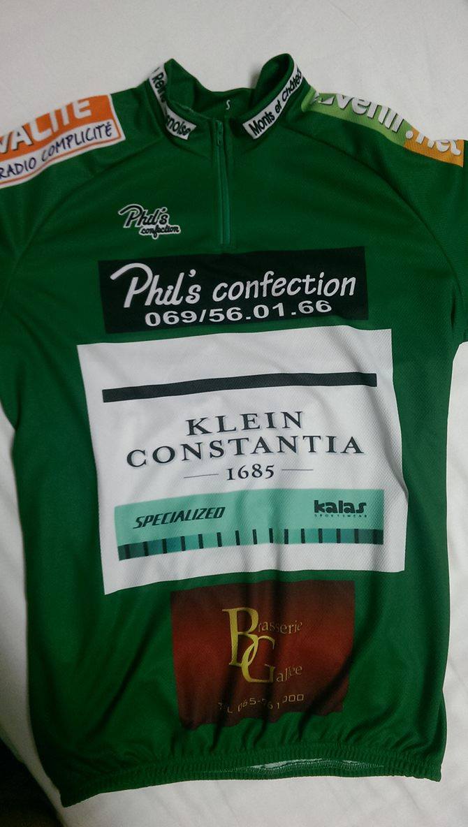 Today's 2nd place in the first stage of the Le Triptyque des Monts et Châteaux race in Belgium!