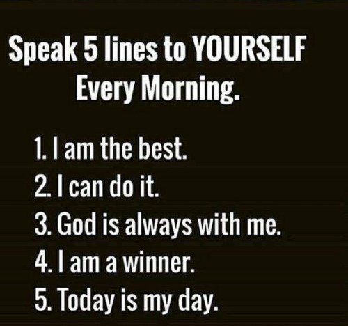 HTMASON61's tweet image. Start your day off right...#positivethinking #motivation #inspiration