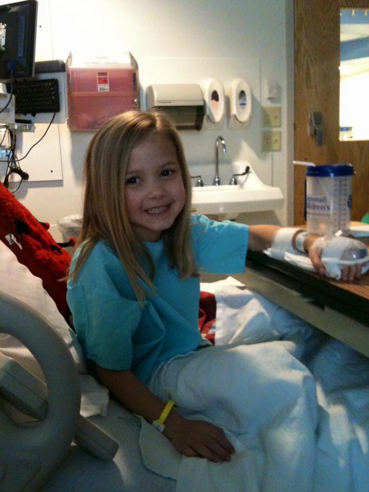 HopeForHarlie's tweet photo. This was first pic 5 years ago today when we found out about her brain booger. We are fighting on #cancersucks https://t.co/Oj5MESmqBW