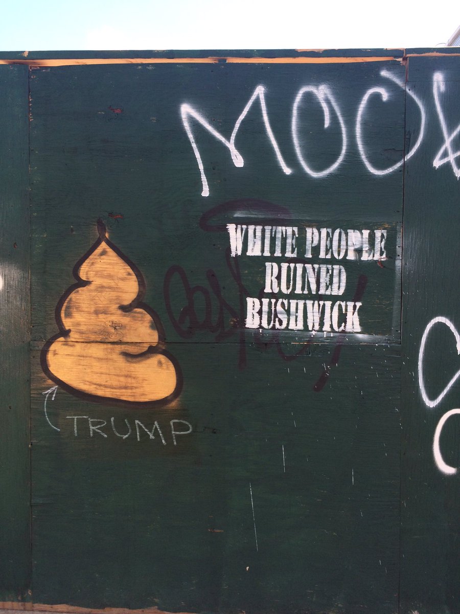 4rilla's tweet photo. White People Ruined Bushwick. #streetlogic https://t.co/AdzOYHZghq